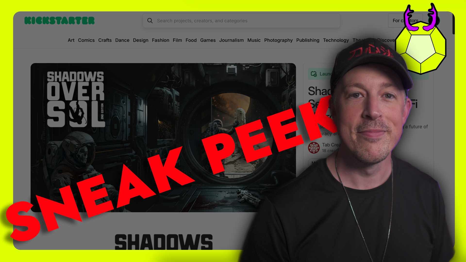 Shadows On Sol 2e Kickstarter Sneak Peek